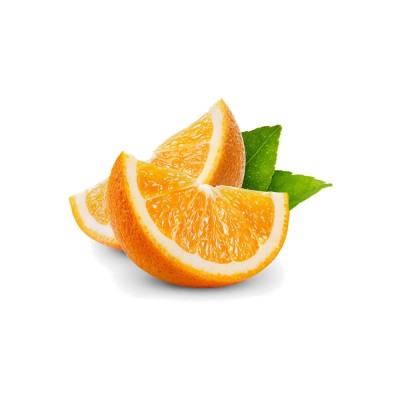 Organic Orange Juicy With The Leaf