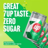 Soft Drink 7 Up Lemon Can, 250 ml
